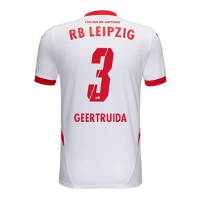 RB Leipzig Lutsharel Geertruida #3 Replika Hjemmebanetrøje 2024-25 Kortærmet
